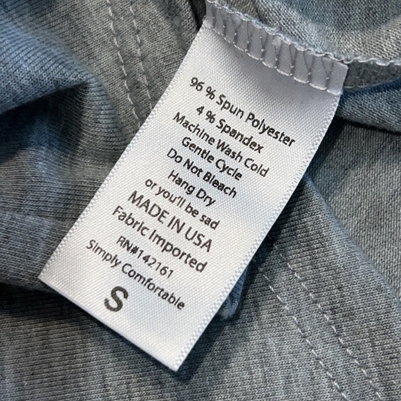 LuLaRoe small womens Randy raglan tee baseball tee 3/4 sleeves comfy floral NWT - Picture 9 of 11